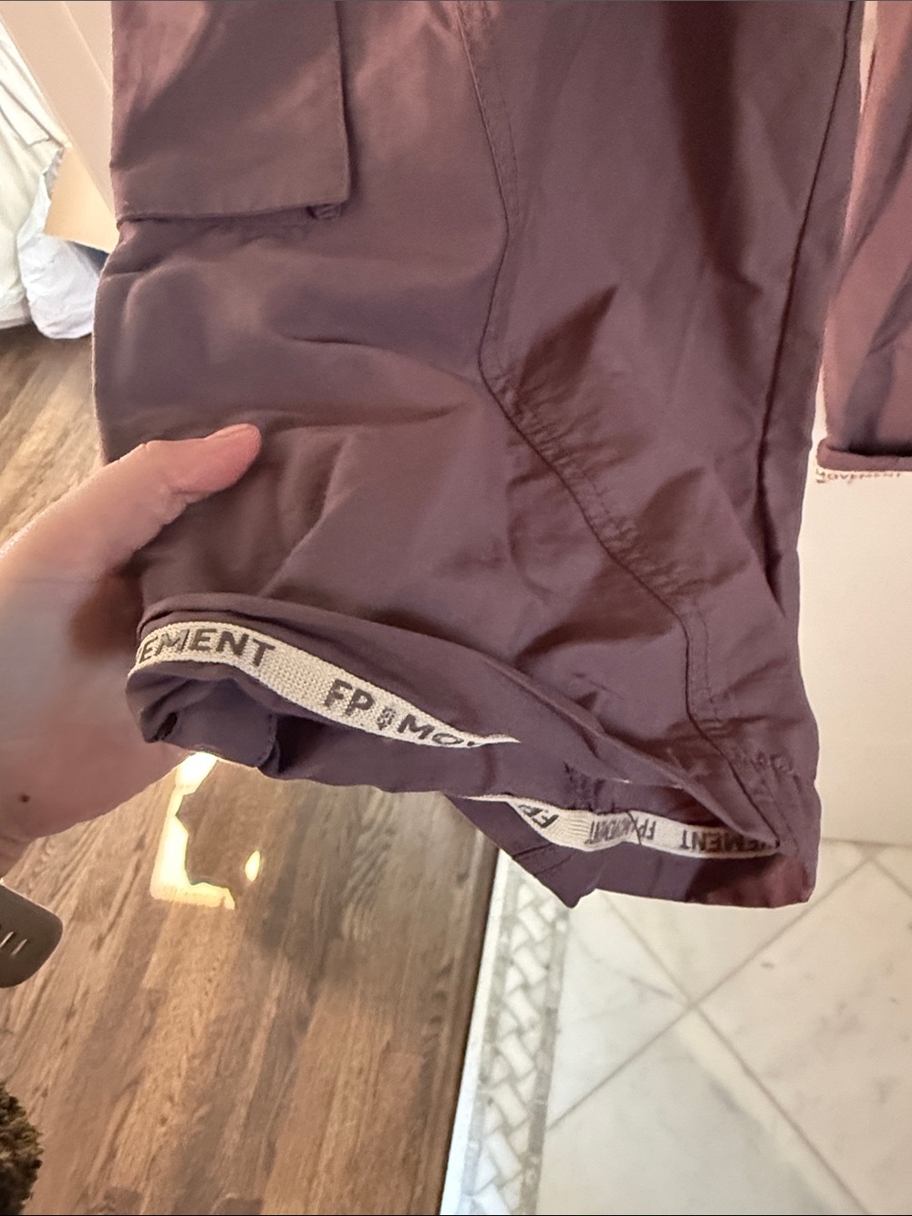 FP Movement Cargo Pants - Dusty Mauve - Picture 3 of 4